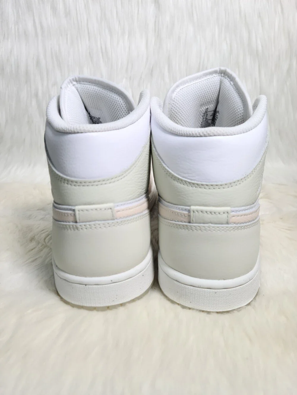 Nike Air Jordan 1 Mid SE White Sea Glass Pink Men 10 NEW